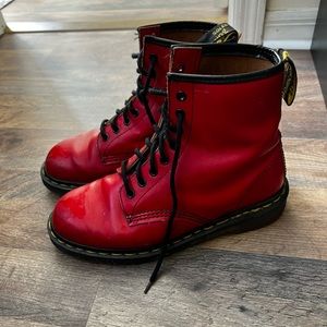 Red Dr. Martens